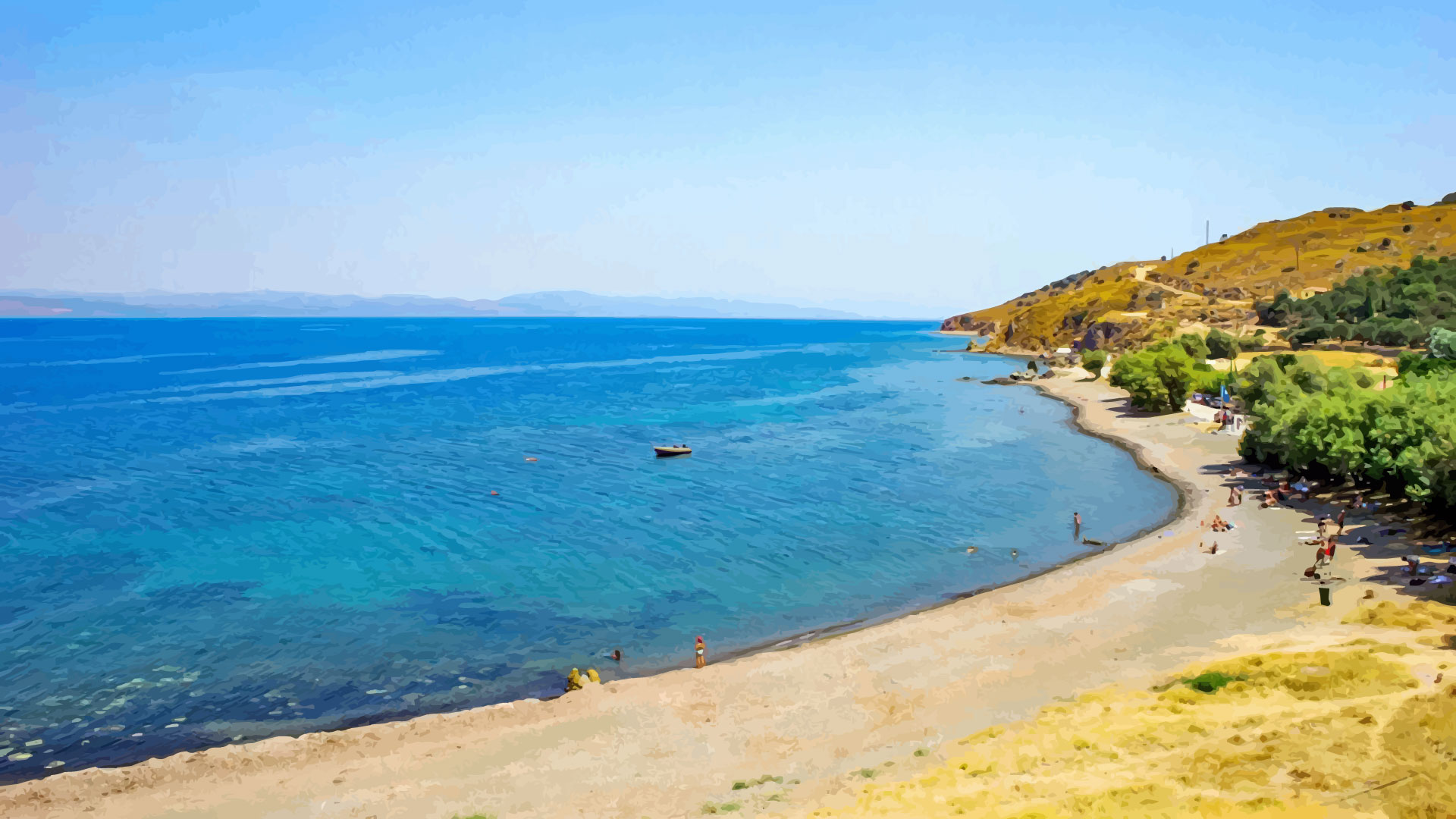 Eftalou Beach