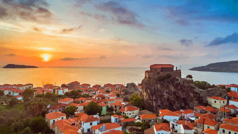 Panagia Glykofilousa Petra Lesvos